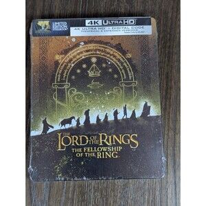 Lord of the Rings Fellowship of the Ring Theatrical & Extended Version Steelbook